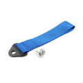 Racing Car Towing Strap for Universal Rear/Front Bumper - Blue