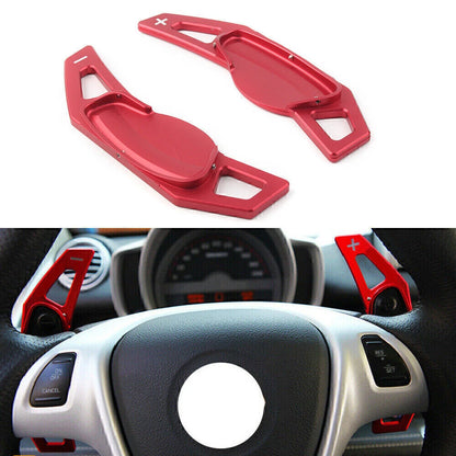 Steering Wheel Shift Paddle Extension for Smart Fortwo W451 (2007–2017) Red