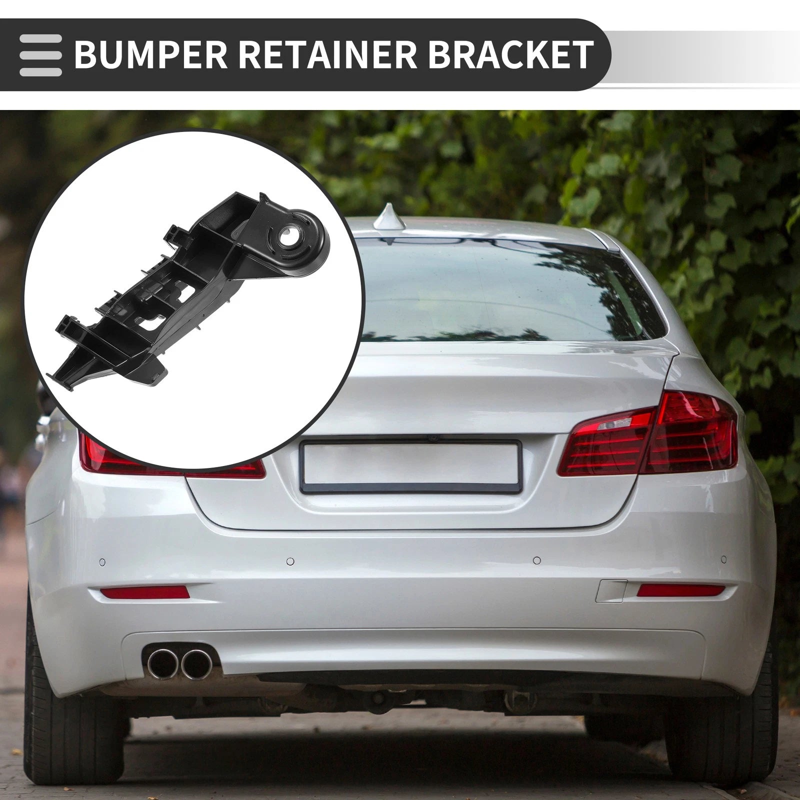 1pc Right Rear Bumper Retainer Bracket for Toyota Camry (2018–2018)