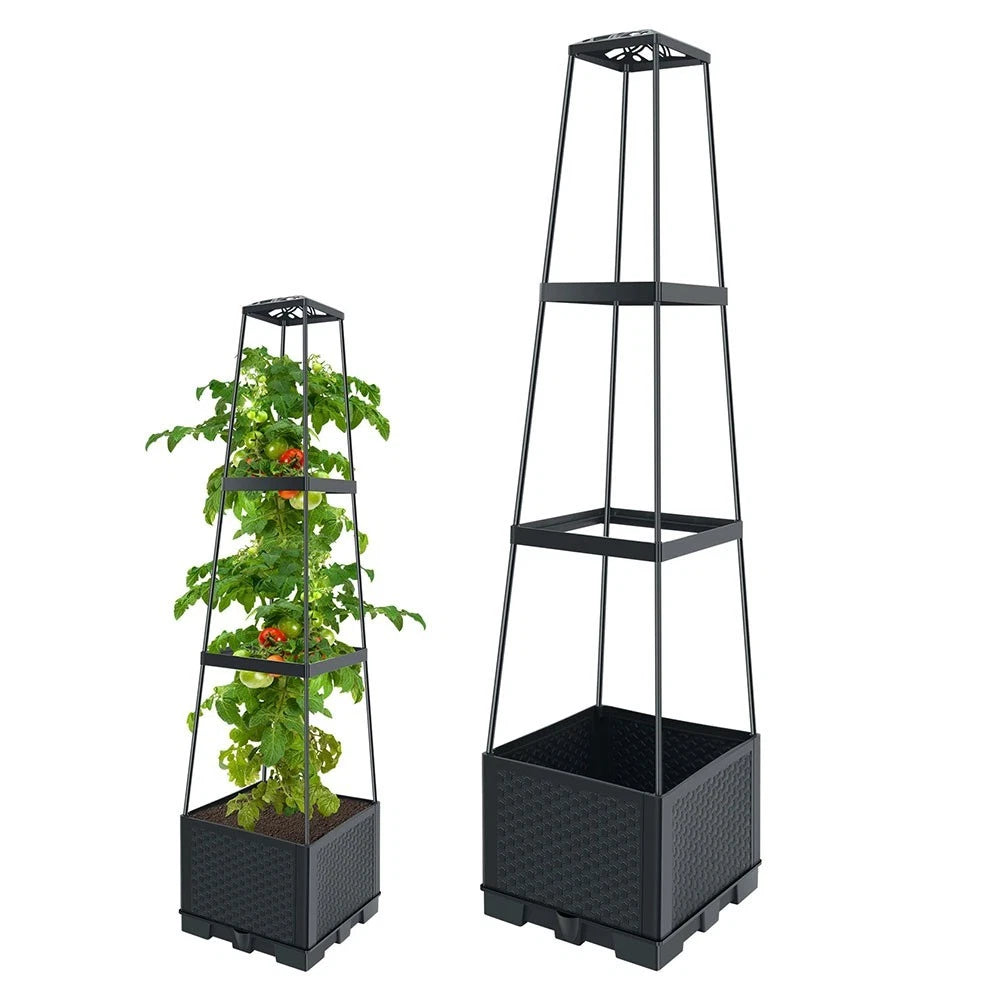Adjustable Height Climbing Plants Support for Outdoor Vegetables