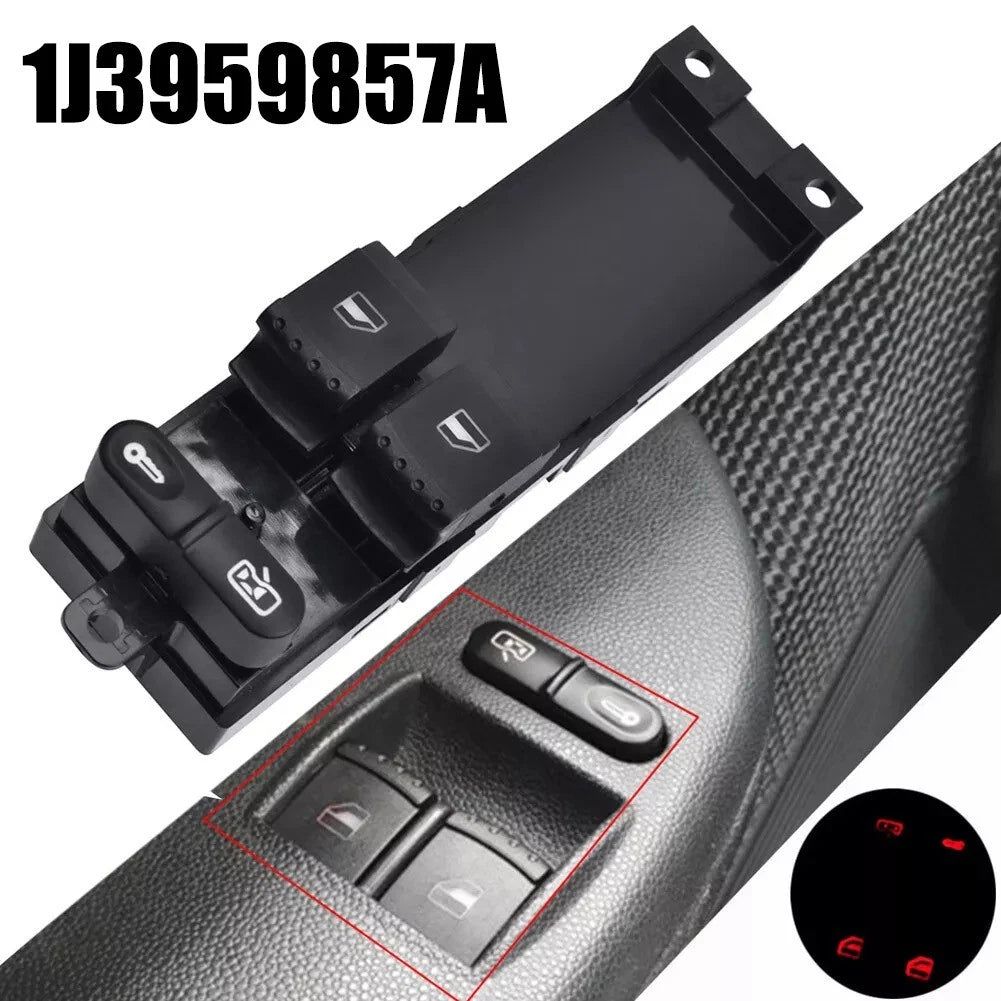 Electric Window Control Switch for Skoda Vehicles (2010–2023)