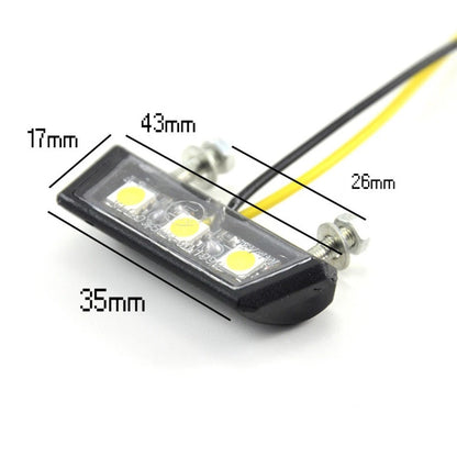 Mini LED License Plate Light for Motorcycle and Car
