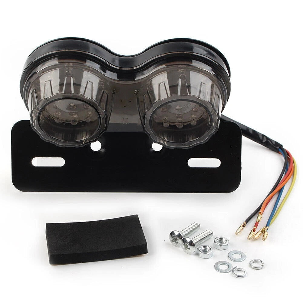 Integrated Tail Light for Motorcycle
