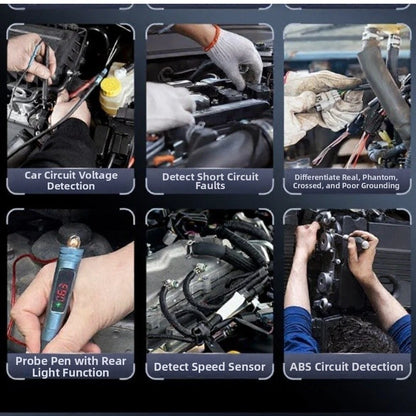 Multifunctional Electrical Tester for Automotive Sensor and Fuse Check