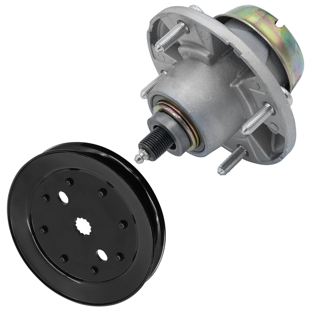 Blade Spindle Assembly with Pulley for John Deere X465 X475 X485 (2013–2018)