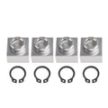 Set of 4 Insert Nut & Snap Ring 04414 03400 for Triton XT & LT