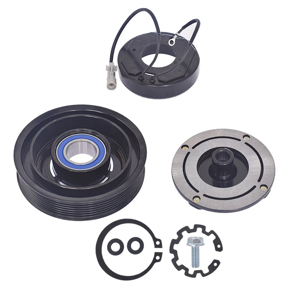 A/C Compressor Clutch Kit w/Pulley Coil 10S17E for Dodge Ram 1500 (2003–2008)