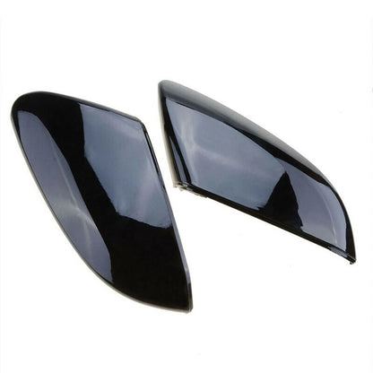 2X Side View Mirror Cover Caps for Honda Civic 10th Gloss Black