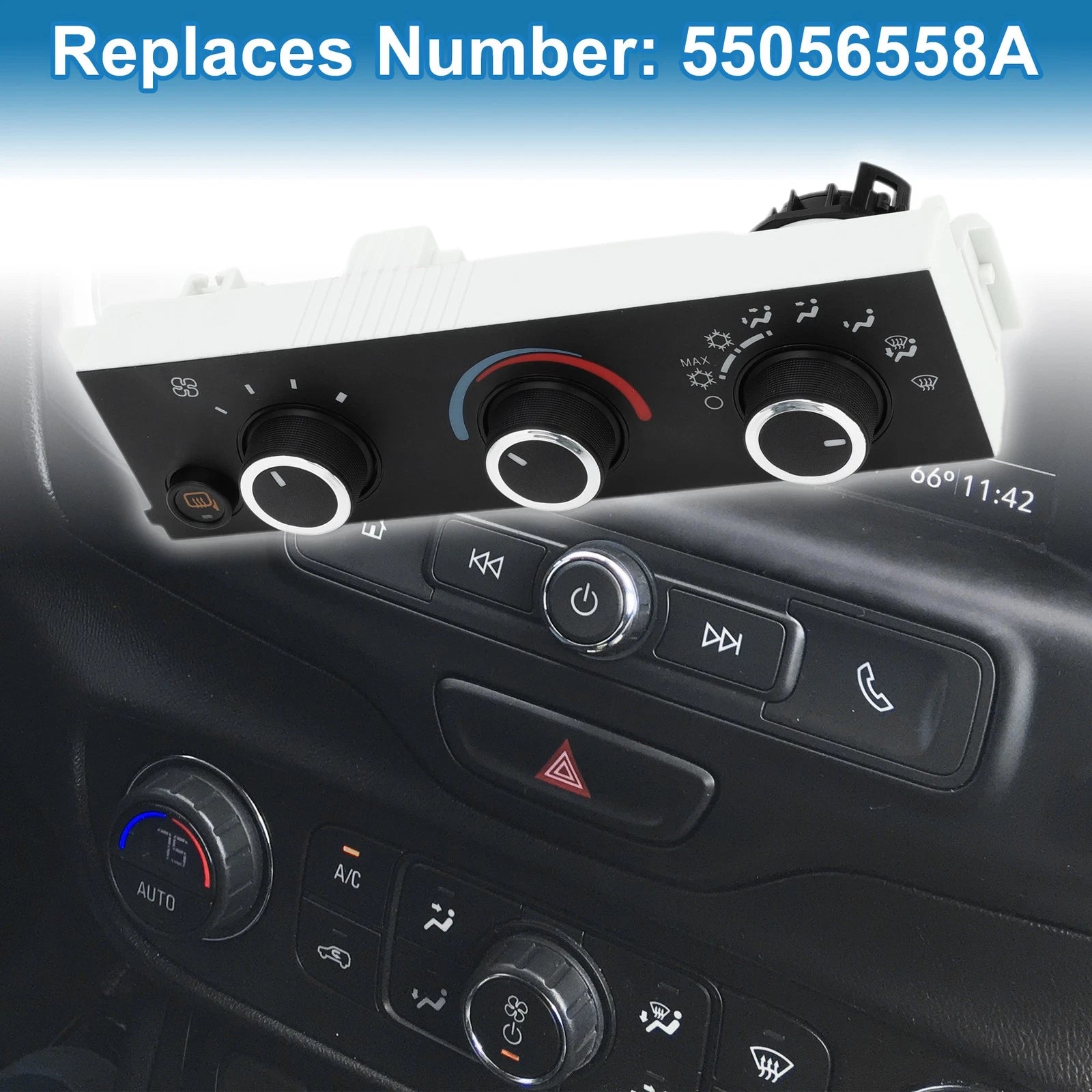HVAC Climate Control Panel for Chevrolet Express 2500 3500 (2008–2022)