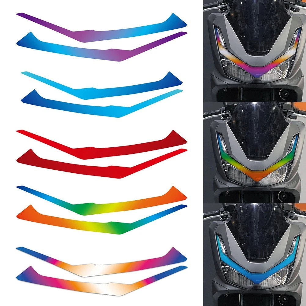 Headlight Design Sticker V Stripe for Honda PCX160 (2021–2023)