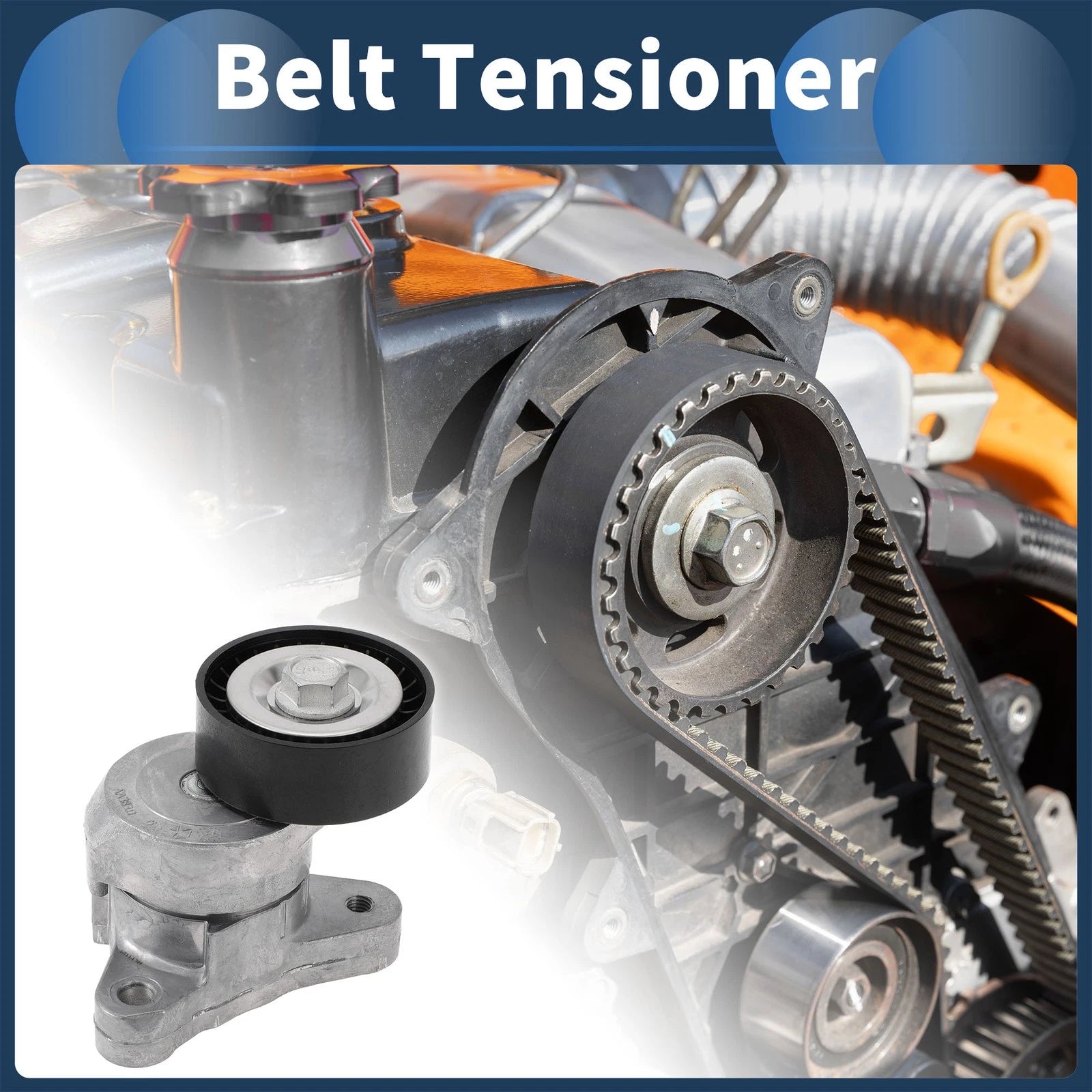Belt Tensioner for Chrysler 200 2015–2017 2.4L Engine OEM Replacement