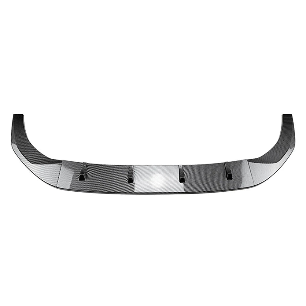 Front Bumper Lip Splitter for Audi A3 S3 (2021–2023) Carbon Fiber Black