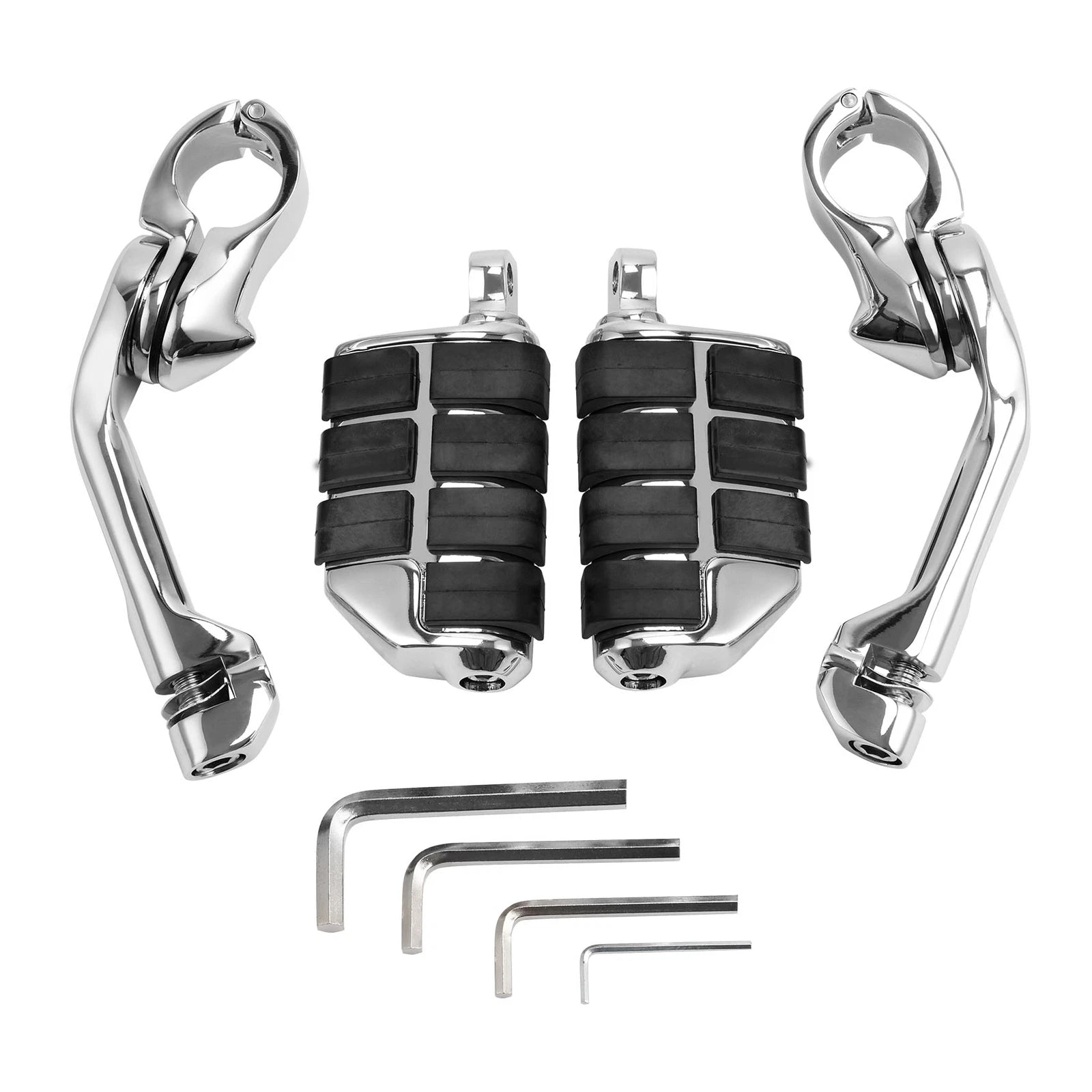 1 1/4" Engine Guard Mounts Clamps for Harley (Fitment Specific)