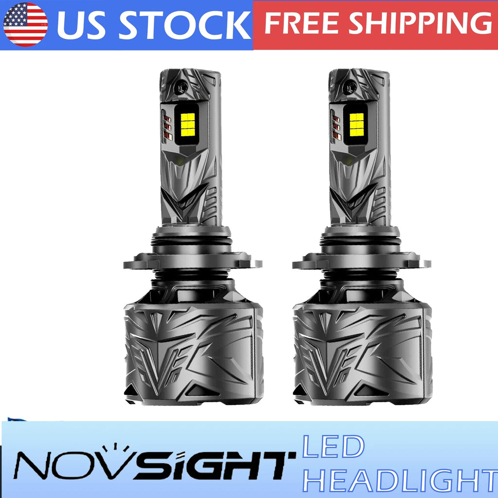 2X 9004 LED Headlight Bulbs for HB1 Conversion Kit (6500K)
