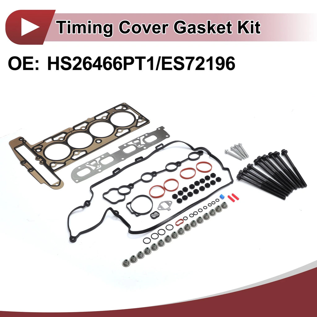 Timing Cover Gasket Kit for Chevrolet HHR 2.2L (2009–2011)
