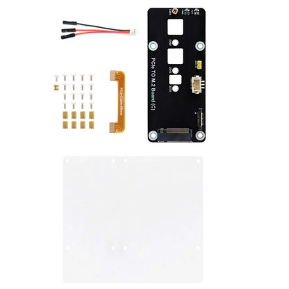 NVMe PCIe to M.2 SSD Adapter for Raspberry Pi 5 (Gen 2, Gen 3)