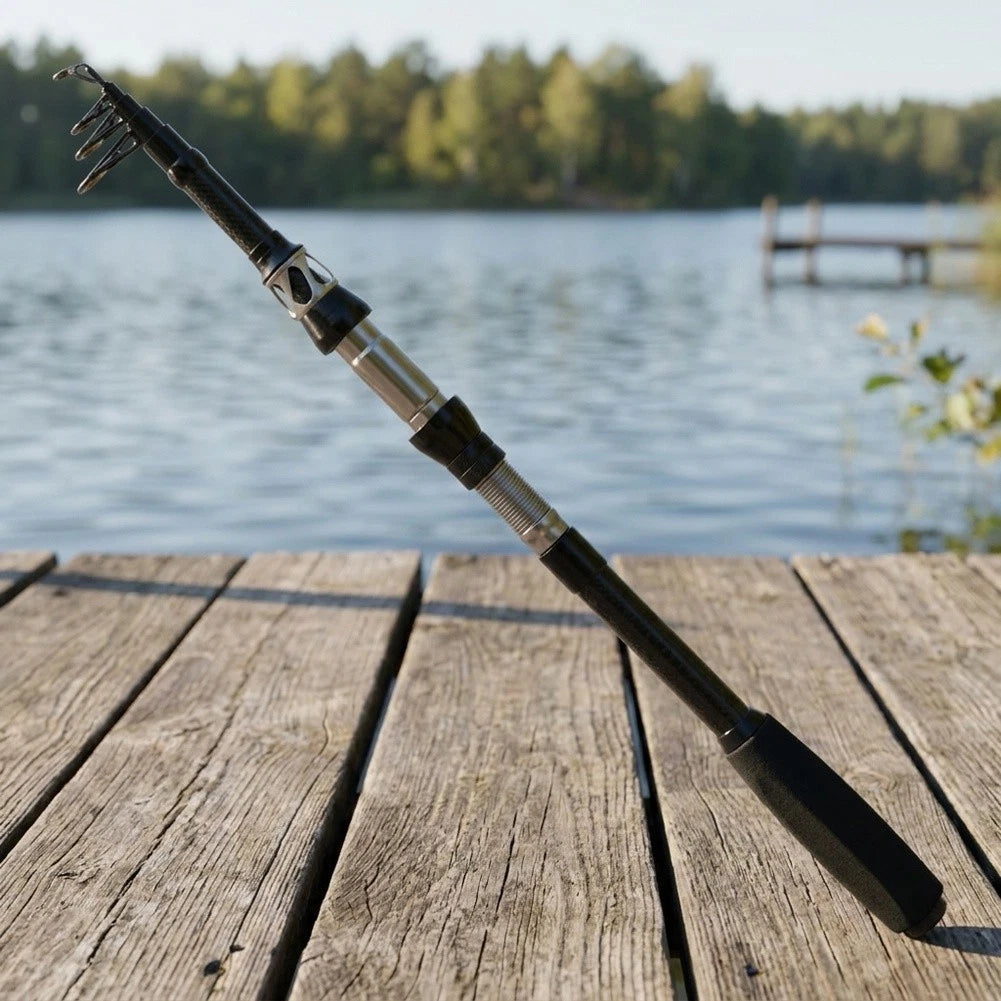 Telescopic Fishing Rod for Long Distance Saltwater Use (1.8-2.7m)