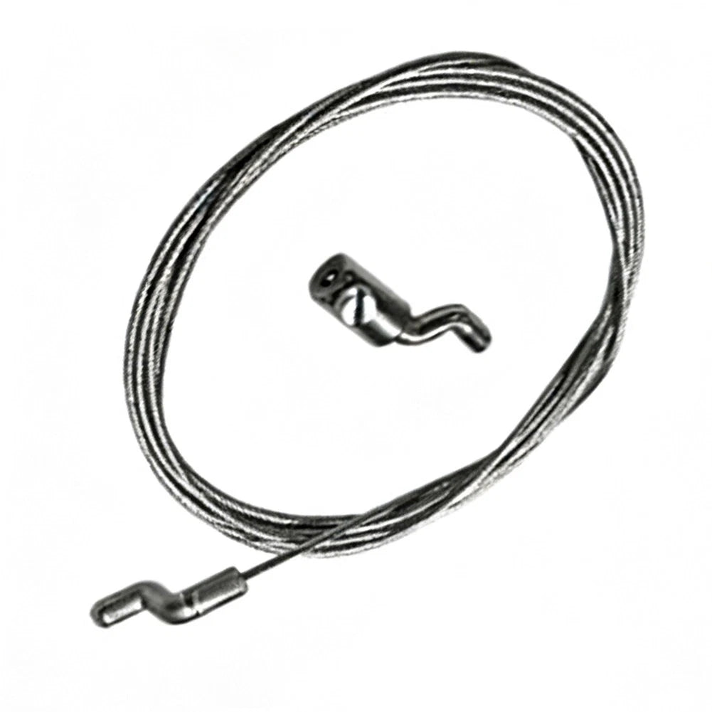 Throttle Cable Assembly for Lawnmower (1.9m, Z End Clamp, Galvanized)