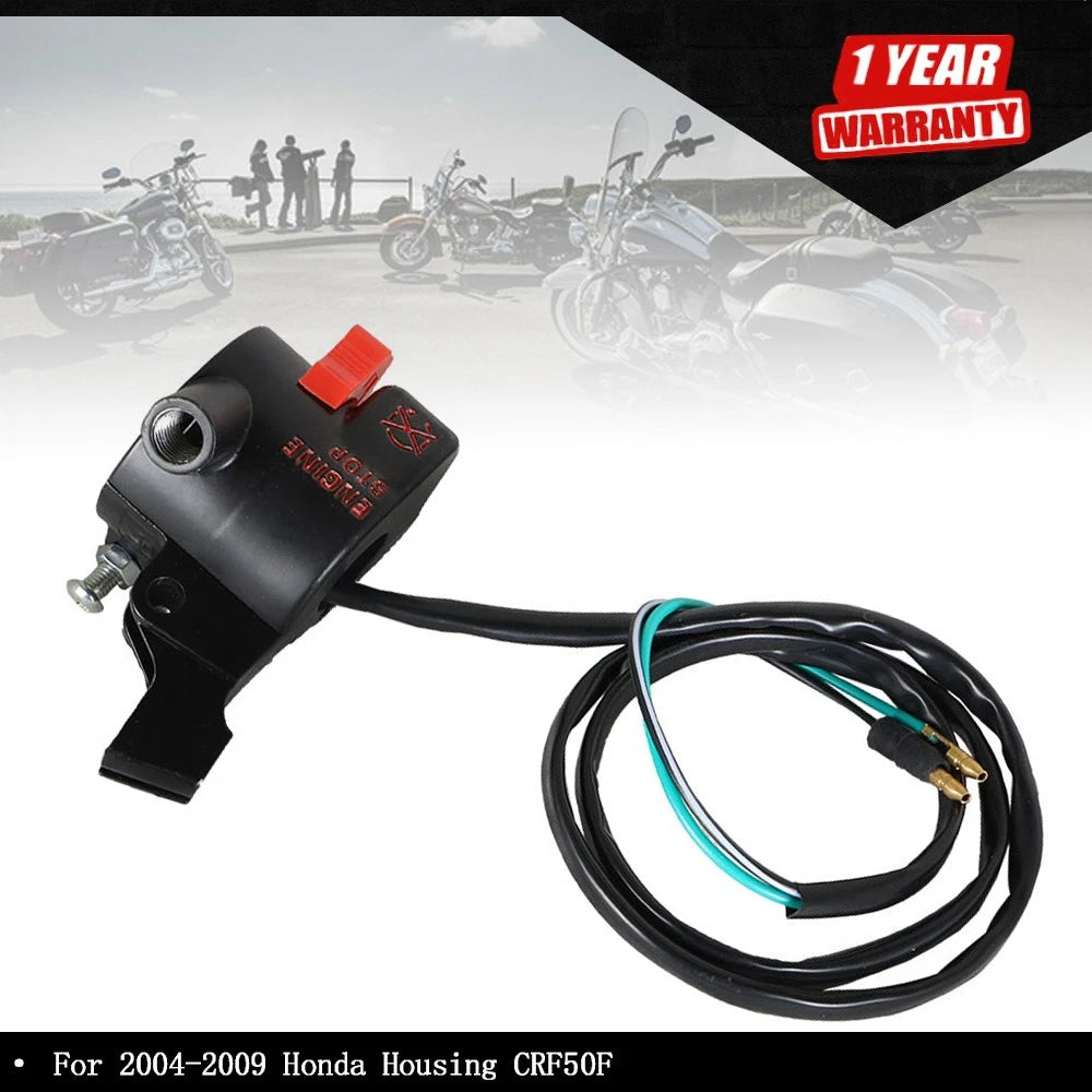 Right Handlebar Stop Kill Switch for Honda CRF50F (2004–2009)