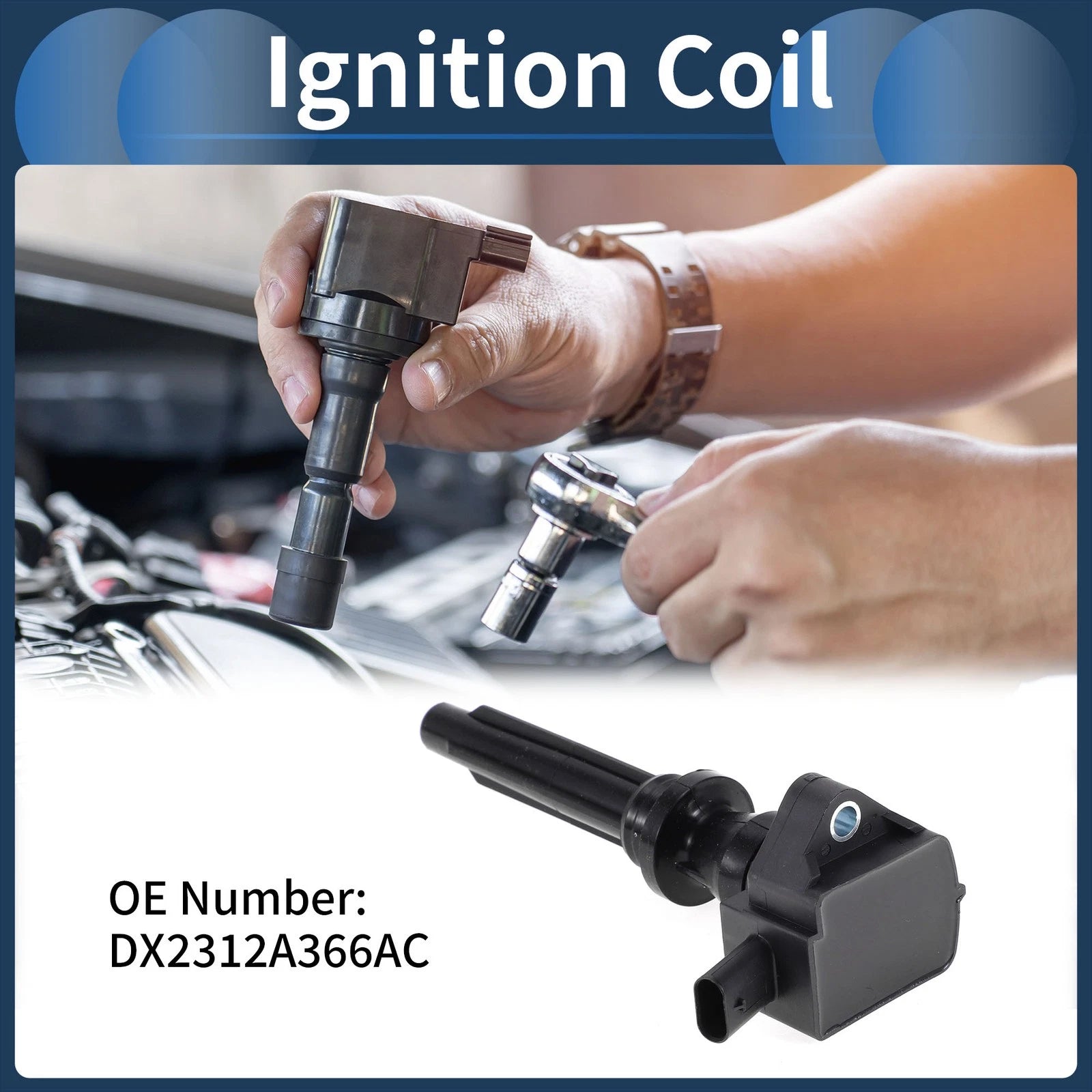 Ignition Coil Pack No.DX2312A366A C for Land Rover Discovery (2017–2020)