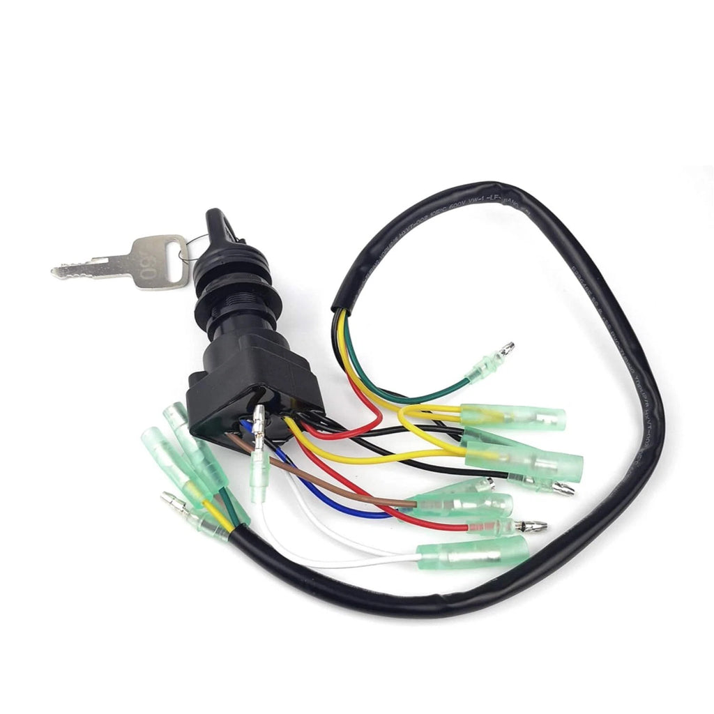 Ignition Switch Key Assembly for Outboard Motor Control Box (703-82510-45-00, MP51040)