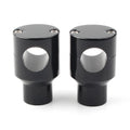 1'' Handlebar Mount Risers Clamp for Harley Honda