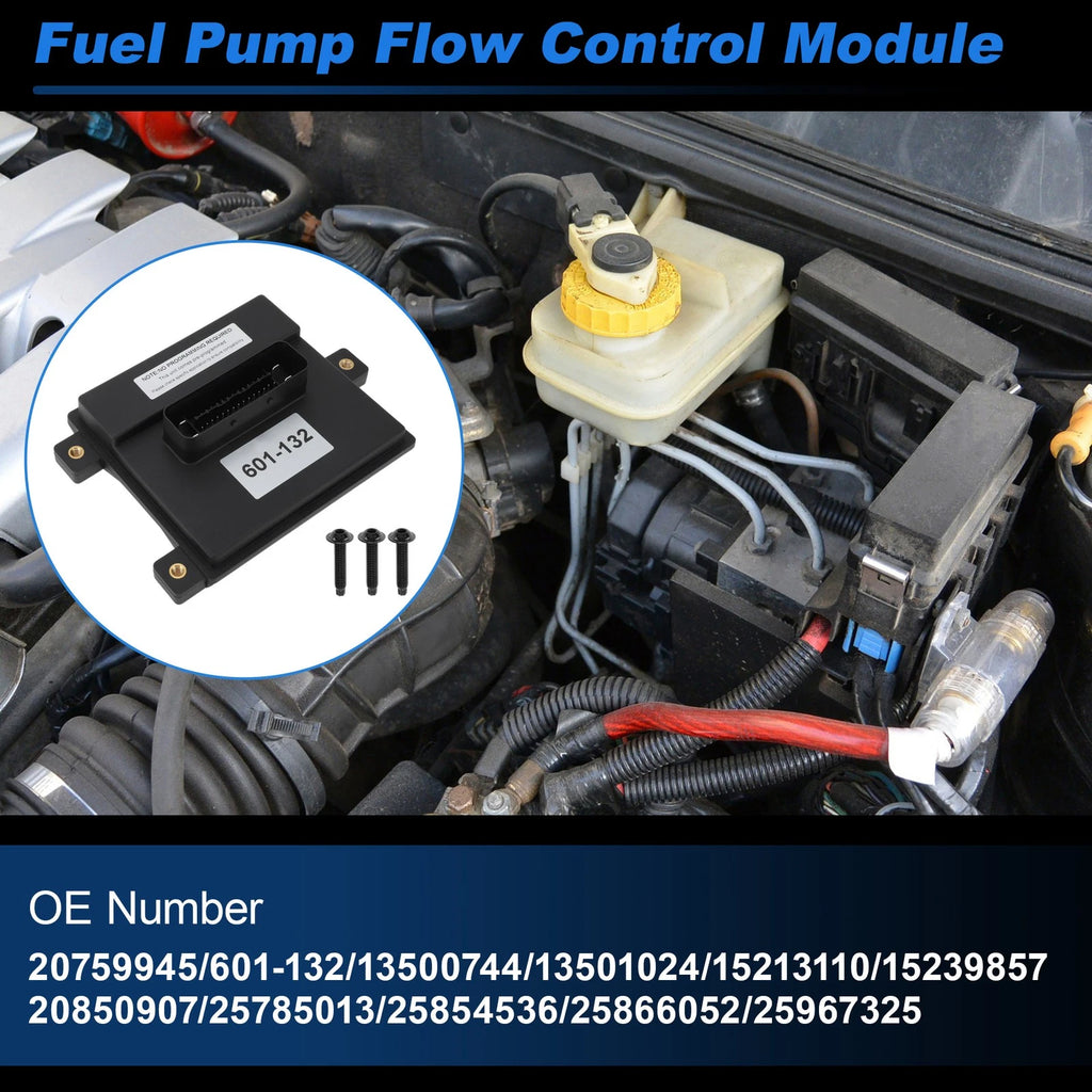 Fuel Pump Driver Module Replacement for Chevy Silverado Avalanche Tahoe (2007–2013)