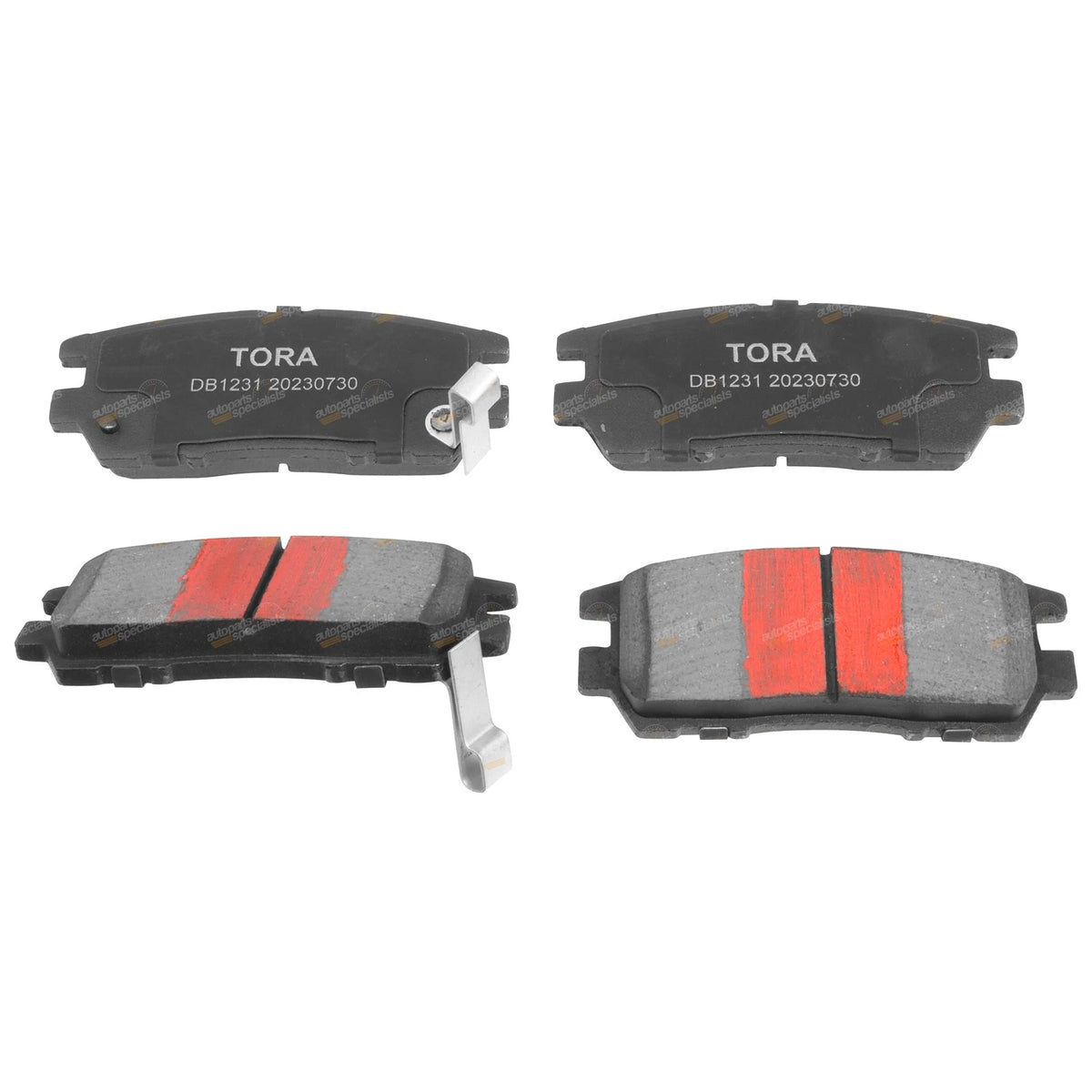 4x4 Rear Disc Brake Pads Set for Mitsubishi Pajero (1991–2000)
