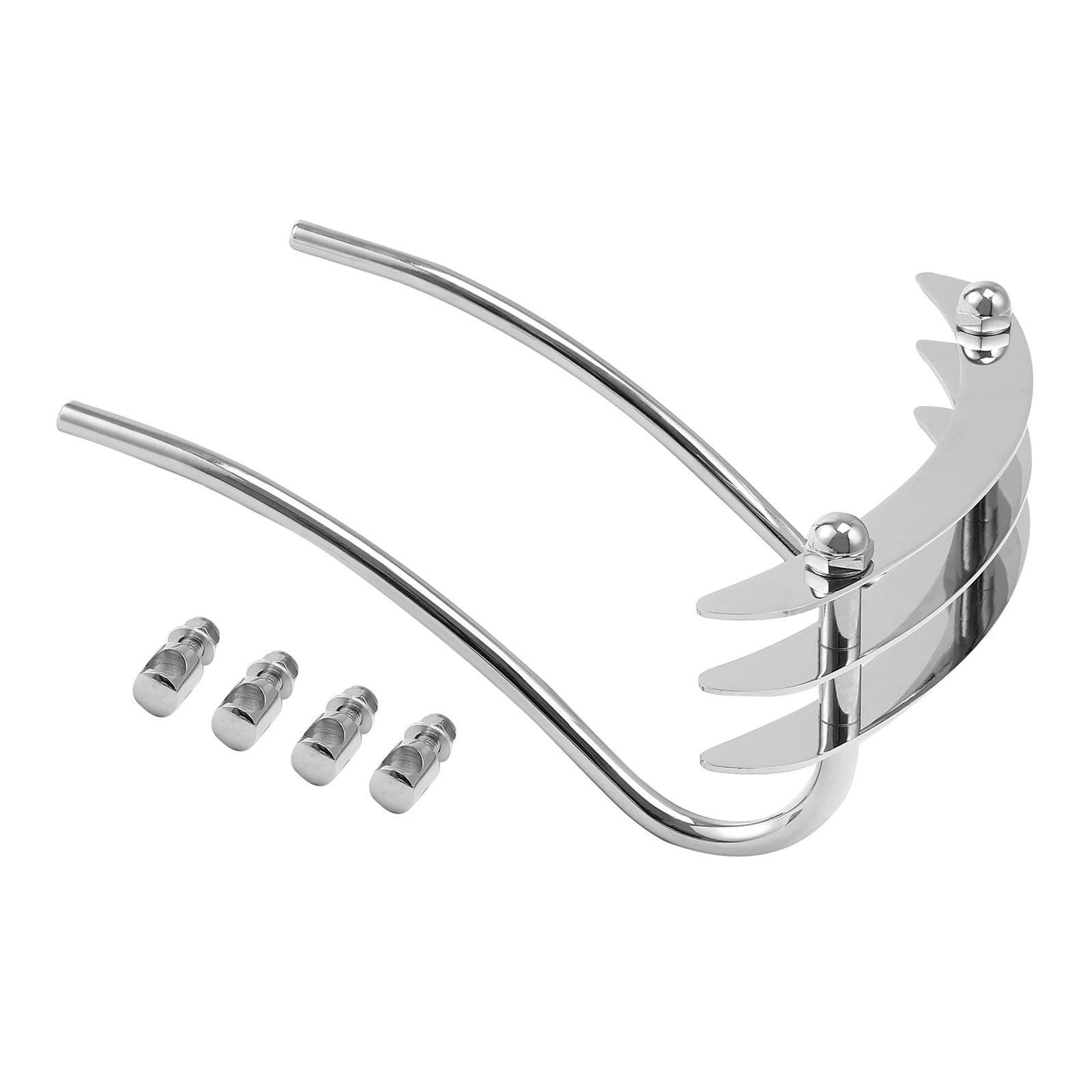 Chrome Front Fender Bumper Grill for Harley Softail Springer