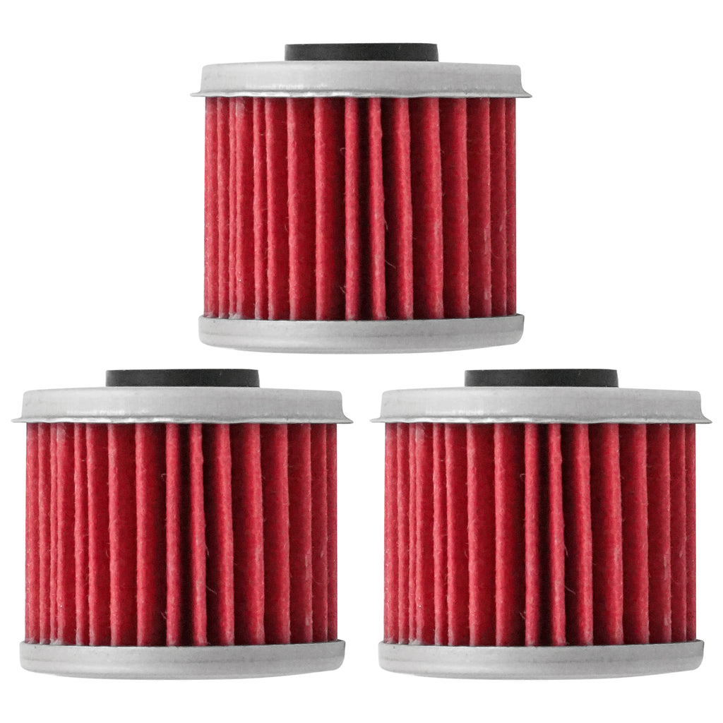 3 Pack Oil Filter Replacement for Honda TRX450R TRX450ER (2004–2014)