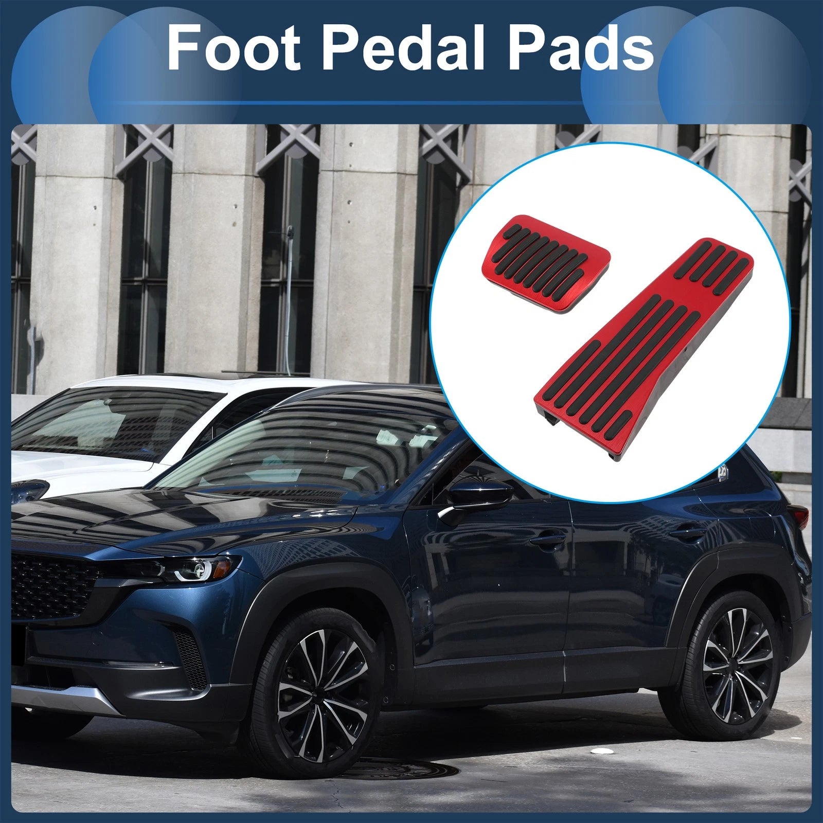Automatic Accelerator Pedal Covers 2 Pcs for Mazda CX50 CX60 (2023–2025)