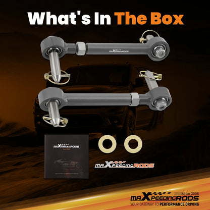 Front Extended Sway Bar End Links for Jeep Wrangler JK (2007–2018) 2.5"-6" Lift