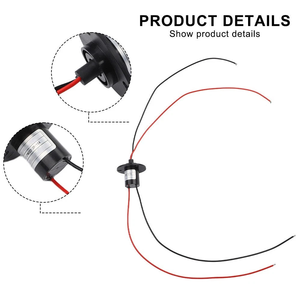 Conductive Slip Ring for Machinery and Equipment (2-Wires)