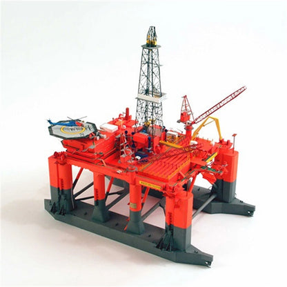 1:400 Norwegian Bredford Dolphin Oil Drilling Platform Paper Model