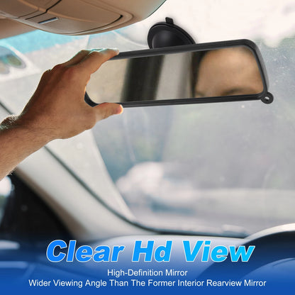 Interior Rearview Mirror Suction Cup for Universal Fit (9.45x2.76)