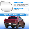 Heated Side Mirror Glass Replacement for GMC Canyon (2015–2022) Right Side