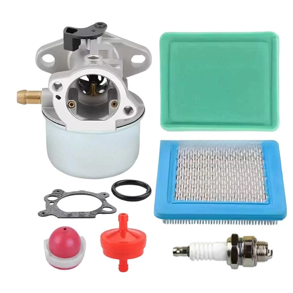 Carburetor Kit for Lawn Mower Engines Requiring 491588S Air Filter