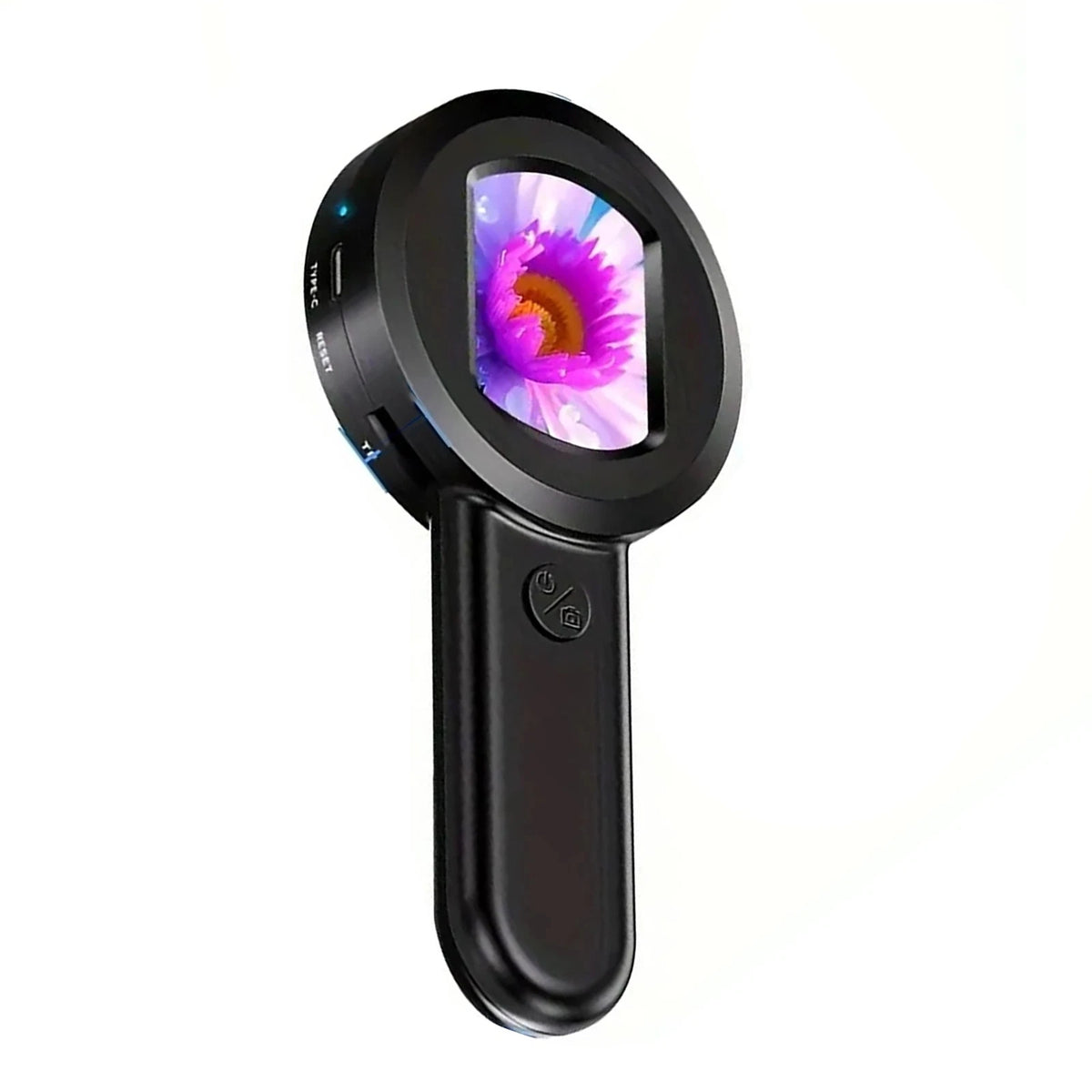 100X Mini Pocket Microscope Loupe Lens Illuminated