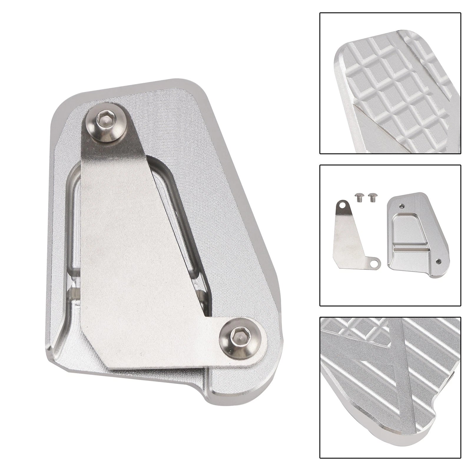 Extension Brake Foot Pedal Enlarger Pad CNC Silver for BMW R1300GS (2023–2025)