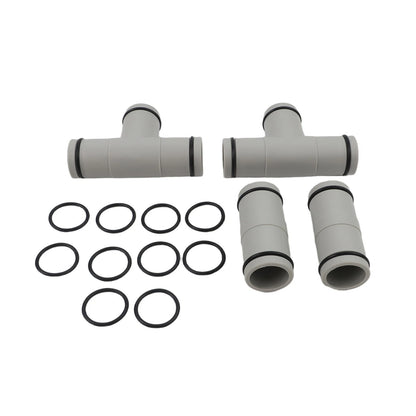 Swimming Pool Hose Connector with O Rings for Leak Prevention