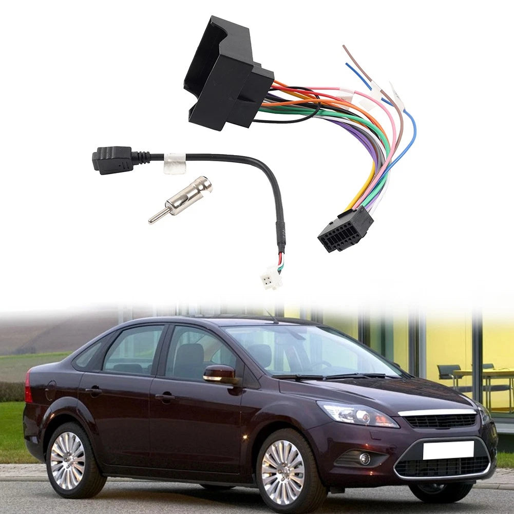 16PIN Power Wiring Harness Adapter for Ford Focus, Transit (2000–2023)