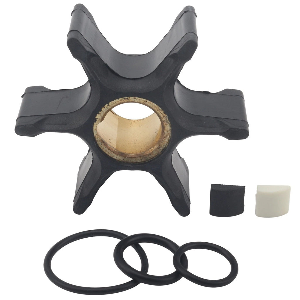 Water Pump Impeller & Key for Evinrude Johnson Outboard (85-235 HP)