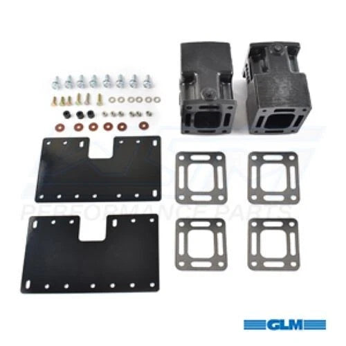 Exhaust Manifold Spacer Kit for Mercruiser V6-V8 (6") - 50610