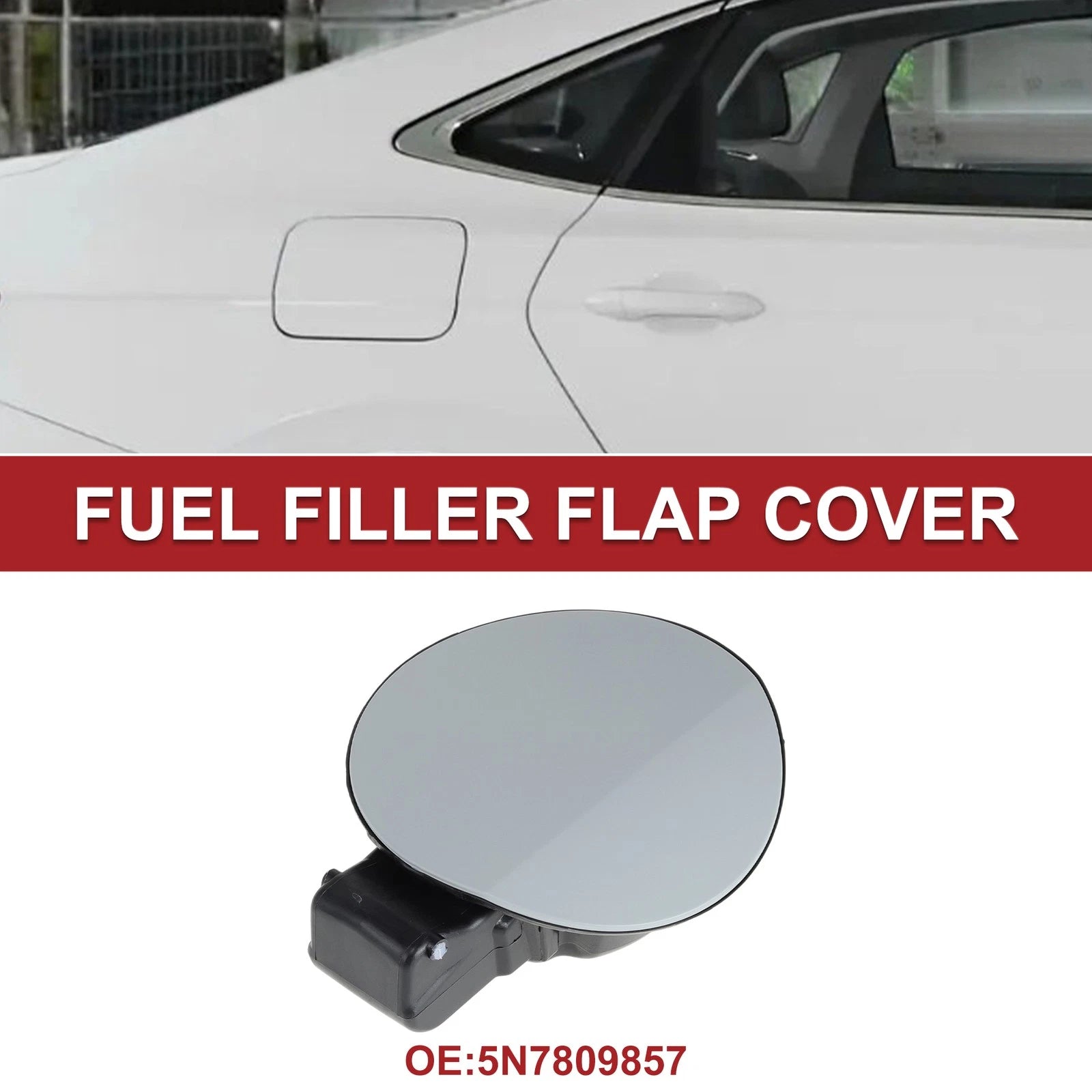 Fuel Tank Door Cap Replacement for Volkswagen Tiguan (2010–2019)