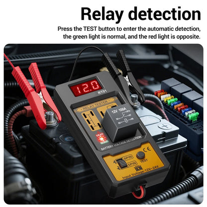 Automotive Relay Tester for 12V and 24V Batteries