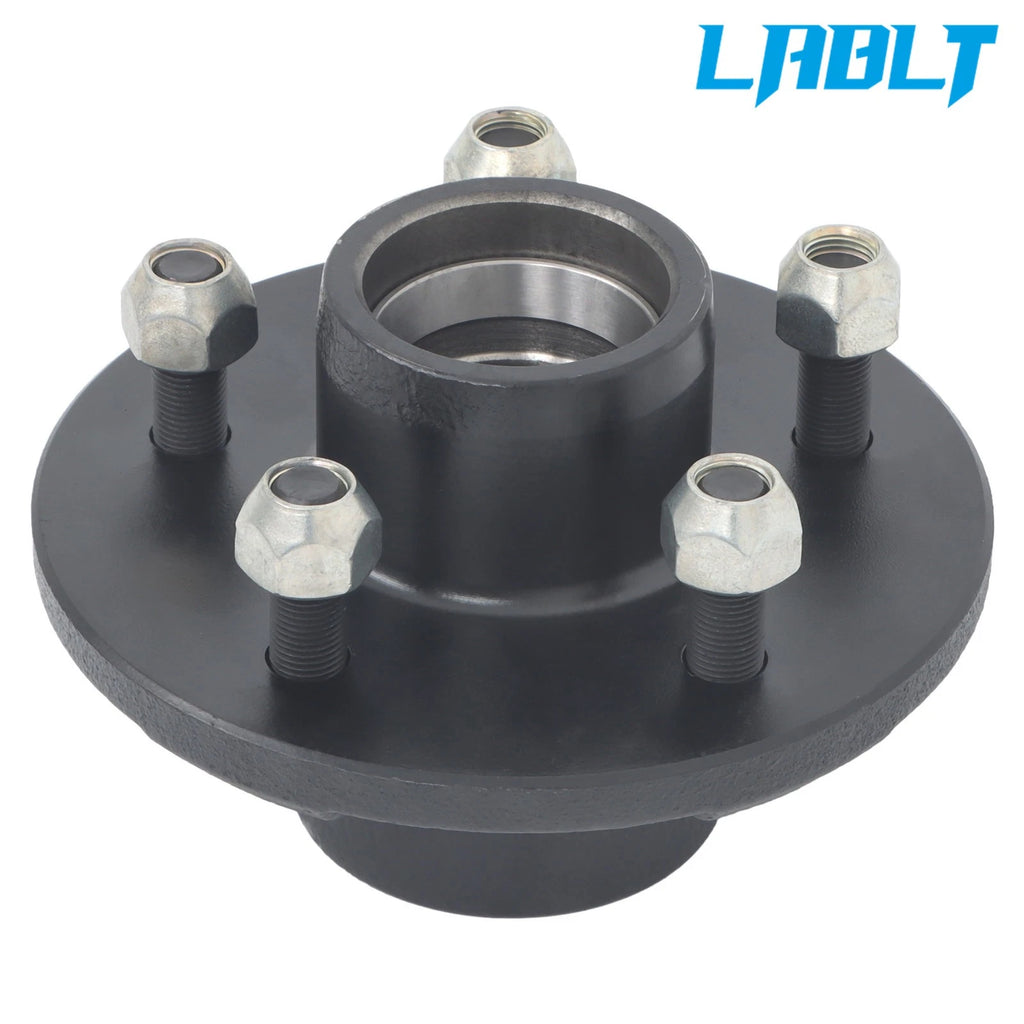 Trailer Hub 5 Lug for 3500 lbs Axle #84 Spindle (5-4.5" Bolt Circle)