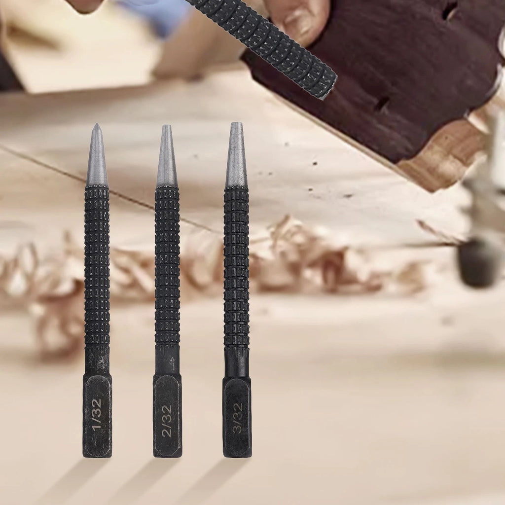Nail Punch Set for Multiple Materials (Professional)