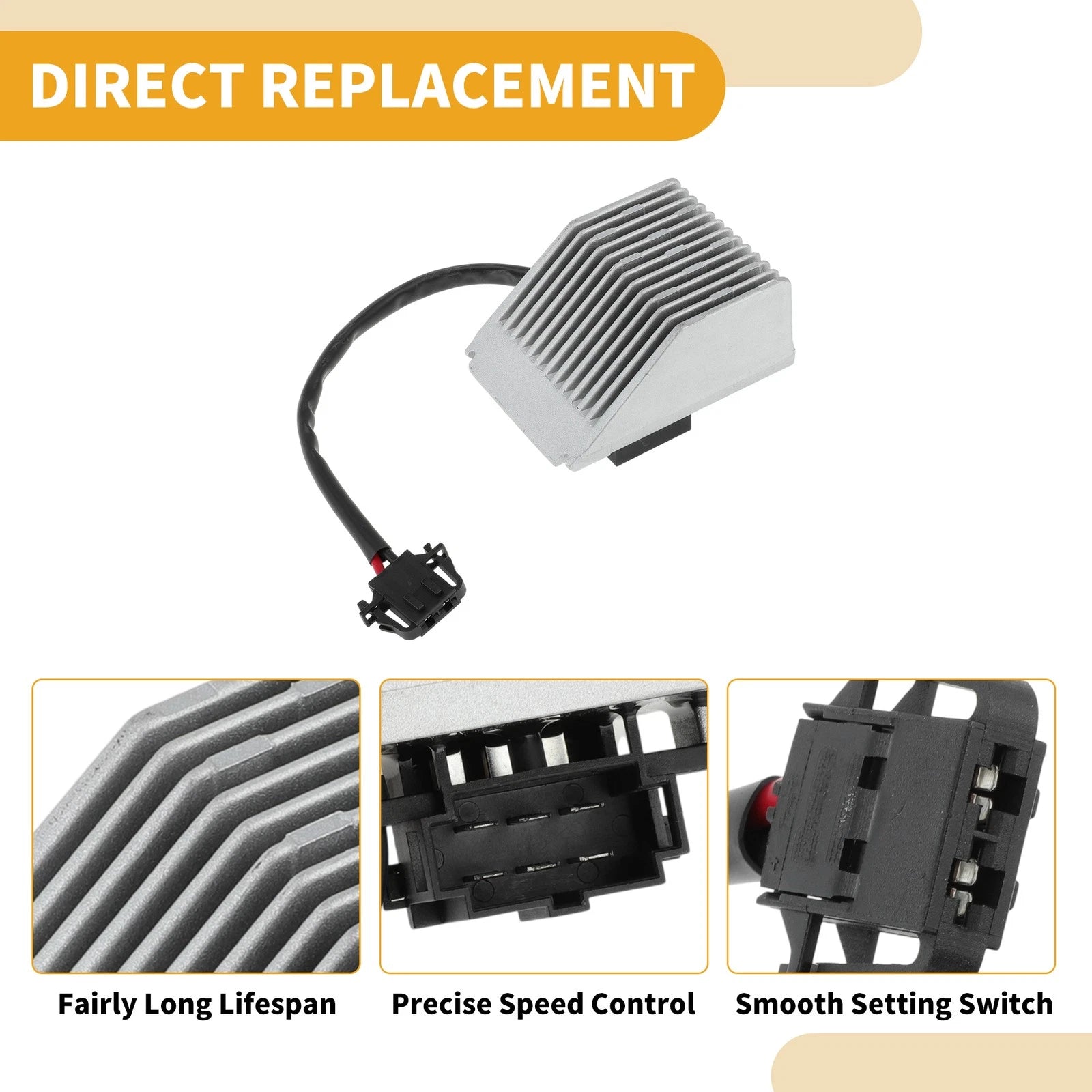 HVAC Blower Motor Resistor for Volkswagen Polo (2009–2014)