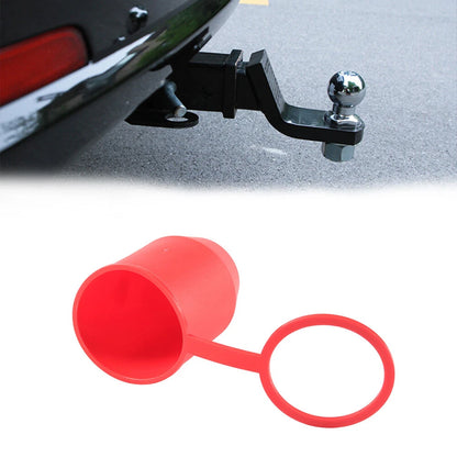 Tow Bar Ball Cover for Red Car Caravan Trailer (Fits )