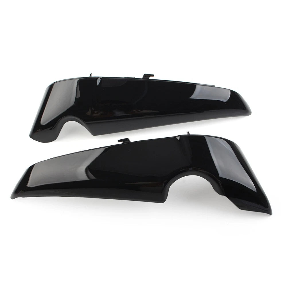 2X Radiator Side Covers for Harley Davidson V Rod VROD VRSC (2001–Present) Black